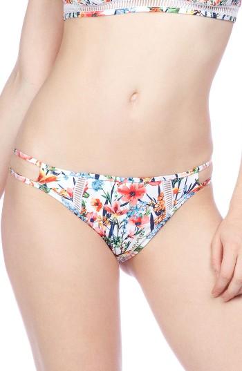 Women's Lucky Brand Lucky Garden Bikini Bottoms - Green