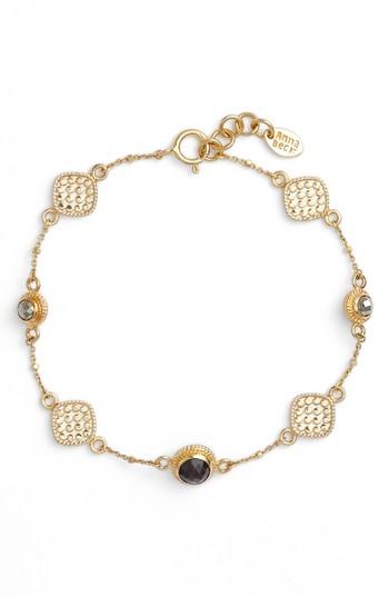 Women's Anna Beck Grey Sapphire & Pyrite Bracelet