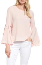 Women's Vince Camuto Bell Sleeve Blouse - Pink