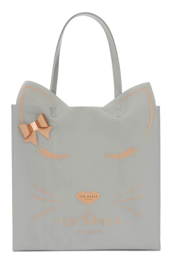 Ted Baker London Large Icon Tabycon Tote - Grey