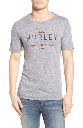 Men's Hurley The Goods Graphic T-shirt - Grey