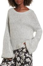 Women's Lost + Wander Avant Garde Sweater /small - Grey