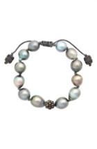 Women's Armenta Old World Pearl & Diamond Bracelet