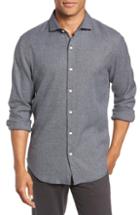 Men's Bonobos Unbutton Slim Fit Sport Shirt, Size R - Grey