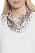 Women's Vince Camuto You Had Me At Ahoy Kite Silk Scarf, Size - Pink