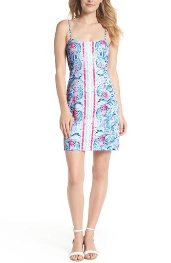 Women's Lilly Pulitzer Shelli Stretch Minidress - Blue