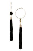 Women's Topshop Hoop Tassel Earrings