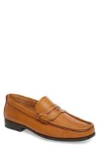 Men's Santoni Hole Penny Loafer D - Brown