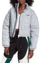 Women's I.am. Gia Hersilla Crop Puffer Coat - Metallic