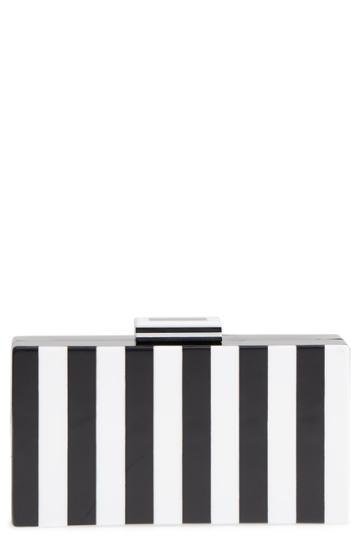 Like Dreams Pippa Stripe Box Clutch -