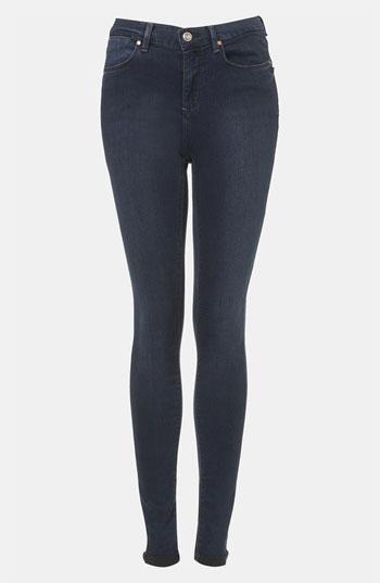 Topshop Moto Leigh Skinny Jeans Womens Mid Denim Size 8 8