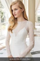 Women's Rosa Clara Couture Maya Ballgown With Lace Jacket, Size In Store Only - Ivory