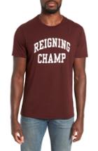 Men's Reigning Champ Ivy League Logo T-shirt, Size - Burgundy