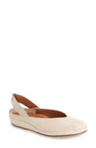 Women's L'amour Des Pieds 'cypris' Slingback Wedge M - Ivory