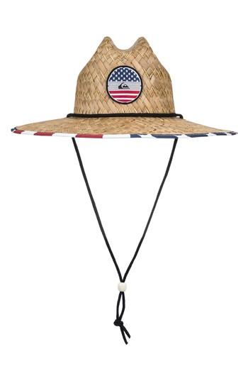 Men's Quiksilver Outsider America Outback Hat /x-large - Blue