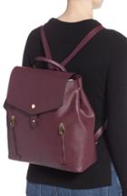 Lodis Los Angeles Bel Air Rfid Odie Large Backpack - Burgundy