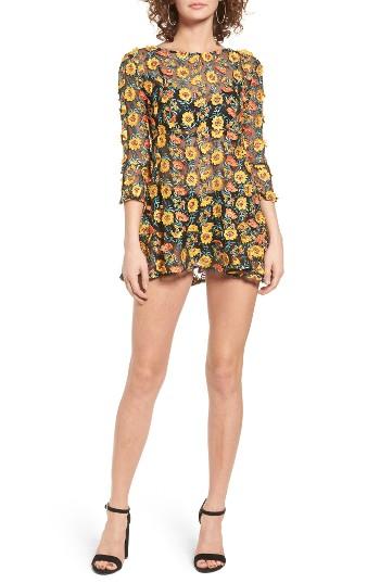 Women's For Love & Lemons Amelia Sheer Minidress