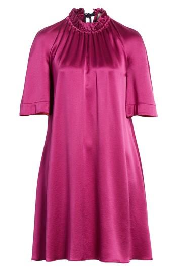 Women's Roksanda Daena Colorblock Cuff Silk Dress Us / 8 Uk - Purple