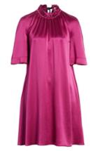 Women's Roksanda Daena Colorblock Cuff Silk Dress Us / 8 Uk - Purple