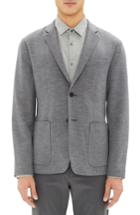 Men's Theory Clinton Wool Interlock Jacket - Grey