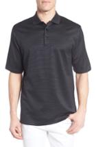 Men's Bugatchi Two-tone Polo - Purple