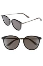 Women's Bottega Veneta 53mm Sunglasses - Grey/ Silver