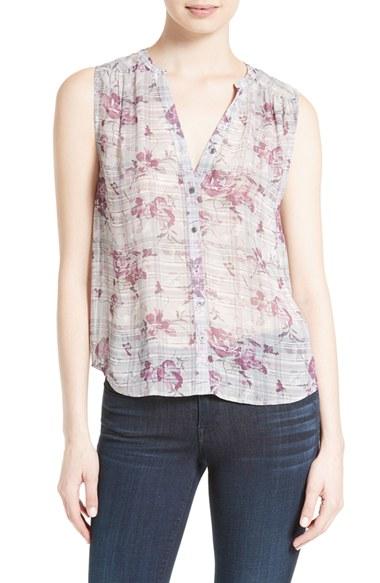 Women's Joie Finnegan Print Silk Blouse