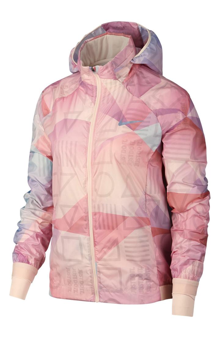 Women's Nike Shield Flash Packable Water Resistant Running Jacket