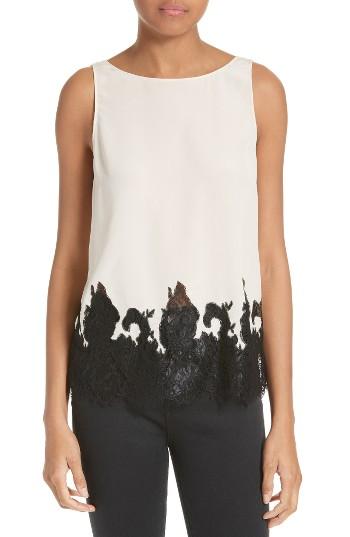 Women's Alice + Olivia Marge Silk Shell
