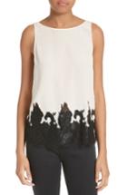 Women's Alice + Olivia Marge Silk Shell