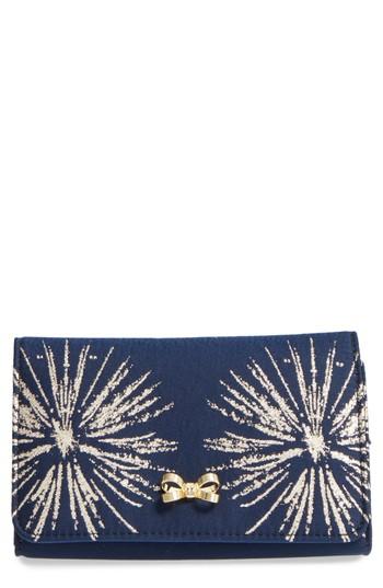 Ted Baker London Starla Stardust Bow Clutch -