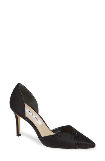Women's Nina Diora D'orsay Pump .5 M - Black