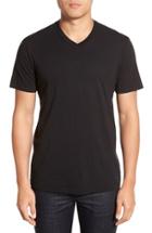 Men's Velvet By Graham & Spencer 'samsen' V-neck T-shirt - Black