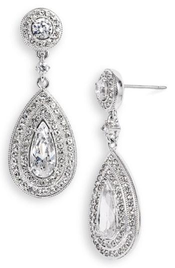 Women's Nadri Pear Drop Earrings