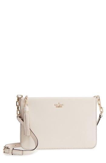 Kate Spade New York Kingston Drive - Alessa Leather Shoulder/crossbody Bag - White