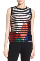 Women's Boss Inyna Floral Stripe Top