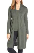 Women's Nic+zoe Silk Blend Trench Cardigan