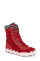 Women's Santana Canada Mid Water Resistant Winter Boot M - Red