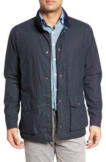 Men's Peter Millar Harrison Wine Country Field Jacket - Blue