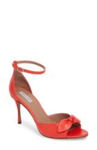 Women's Tabitha Simmons Mimmi Bow Ankle Strap Sandal Us / 35eu - Red