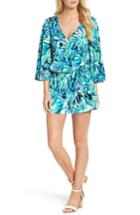 Women's Lily Pulitzer Viviana Romper - Blue/green