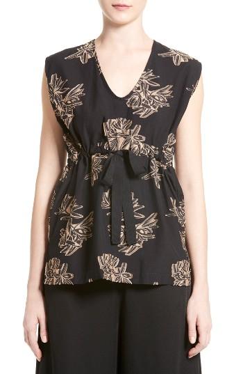 Women's Zero + Maria Cornejo Nola Birch Leaf Coupe Top