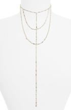 Women's Topshop Layered Lariat Necklace