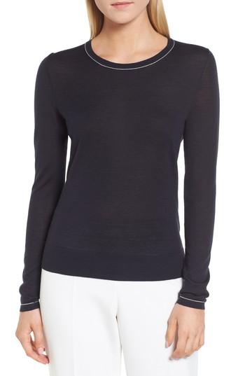 Women's Boss Femma Wool Sweater - Blue