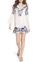 Women's Misa Los Angeles Cyrielle Embroidered Dress - White