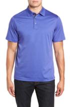 Men's Bugatchi Polo - Blue