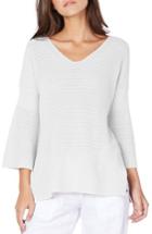 Women's Michael Stars Bell Sleeve Sweater - White