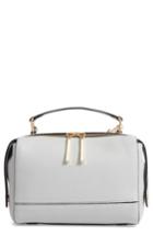 Milly Astor Leather Top Handle Satchel -