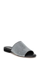 Women's Diane Von Furstenberg Samassi 1 Slide Sandal M - Metallic