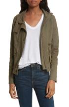 Women's Veronica Beard Everglade Peplum Jacket - Green